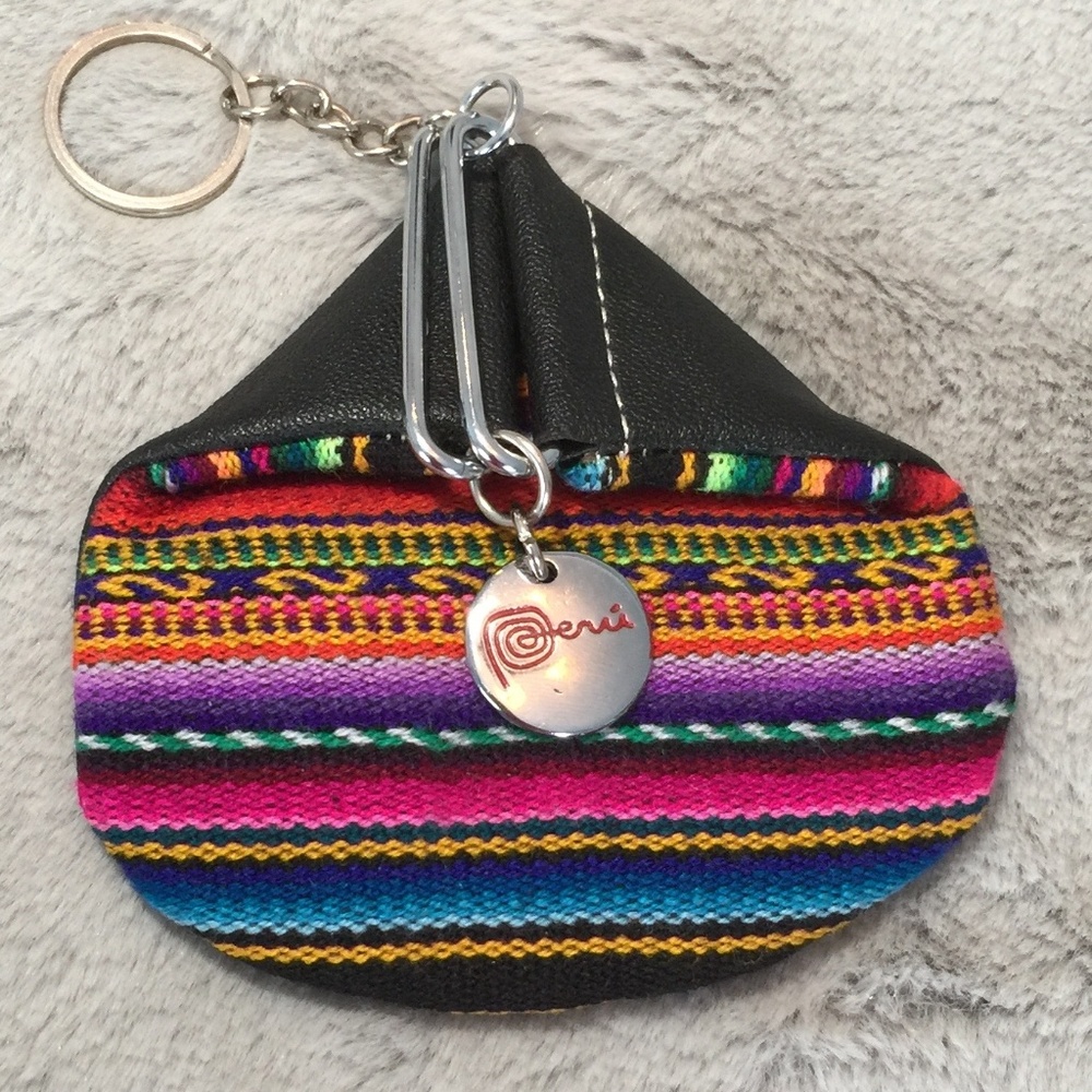 Peru Multicolor Coin Purse